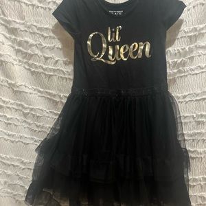 Children’s Place girls Black tutu dress size 4T